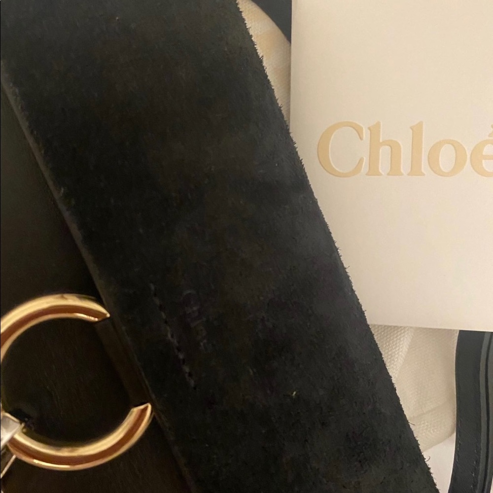 Chloe brand new faye wallet on strap! Full set♥️